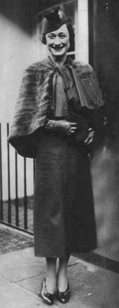 Wallis Simpson, 1936 by English Photographer